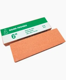 Pedra de Afiar Profissional Grão Fino 152x50x19 mm, Cor Laranja, Marca Sigma Phoenix