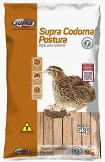 Ração Postura Para Codornas 5kg Supra