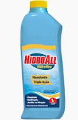 Algicida Clarificante e Auxiliar de Filtração Hidrofloc HidroAll 1Lt