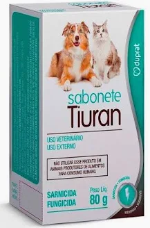 Sabonete Tiuran, Sarnicida e Fungicida 80g