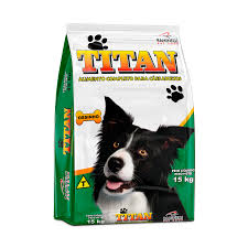 Ração Titan Ossinho Adulto Sabor Carne 15kg