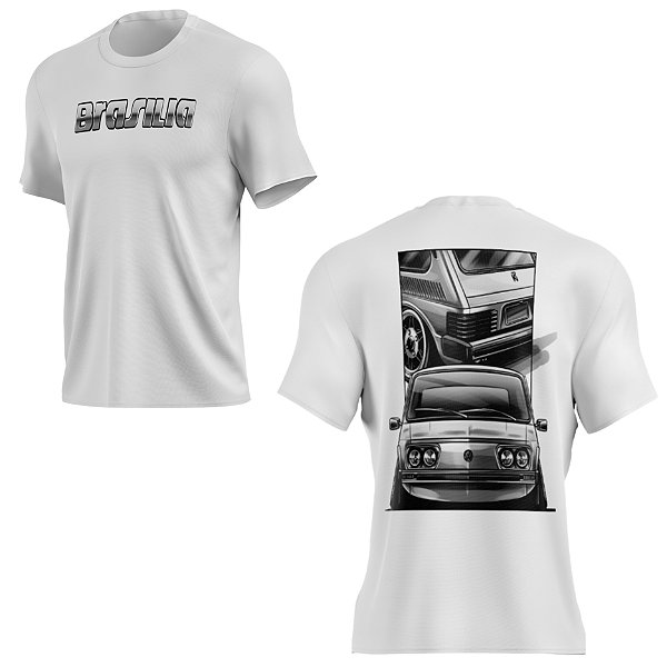 Camiseta Brasília Branca