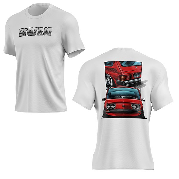 Camiseta Brasília Vermelho