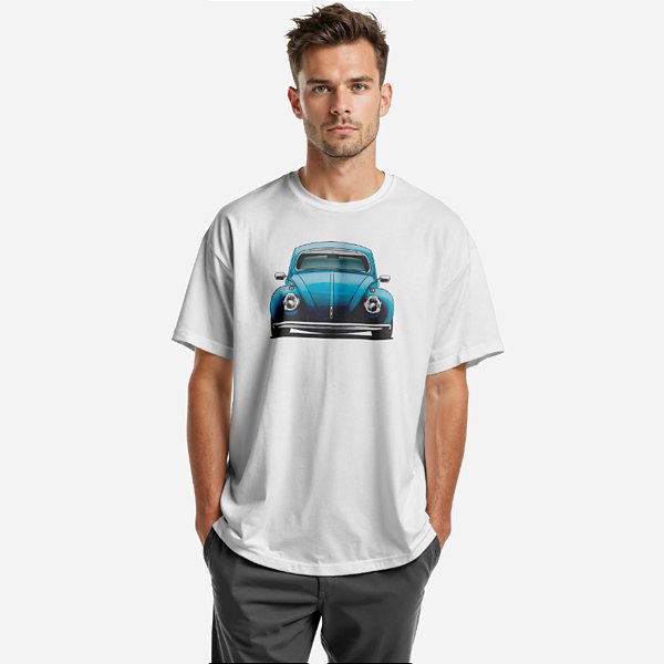 Camiseta Fusca Azul