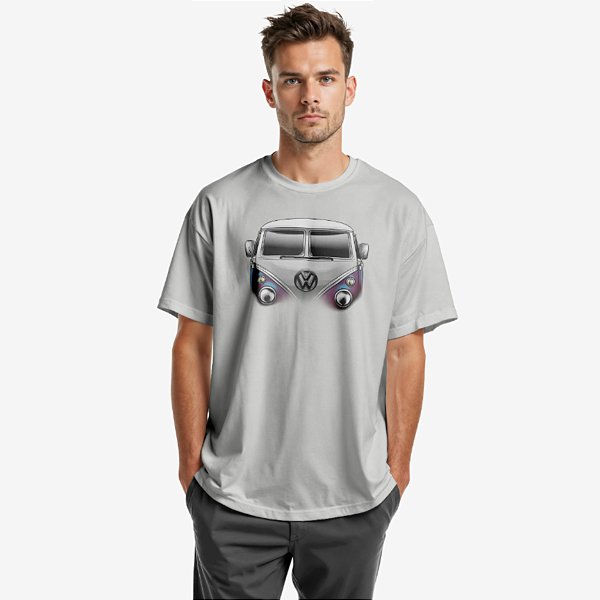Camiseta Kombi Roxa