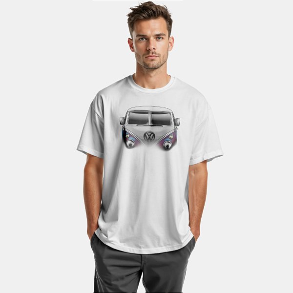 Camiseta Kombi Roxa