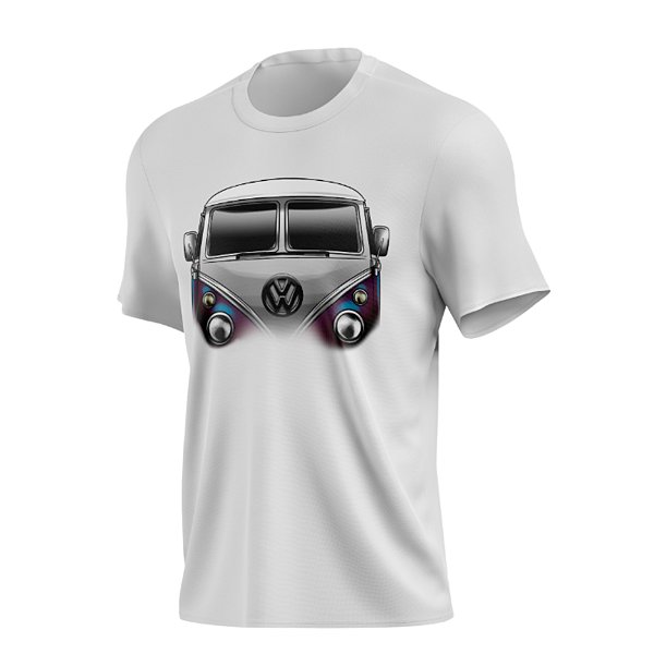 Camiseta Kombi Roxa