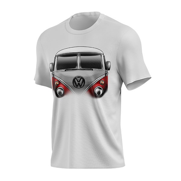 Camiseta Kombi Vermelha