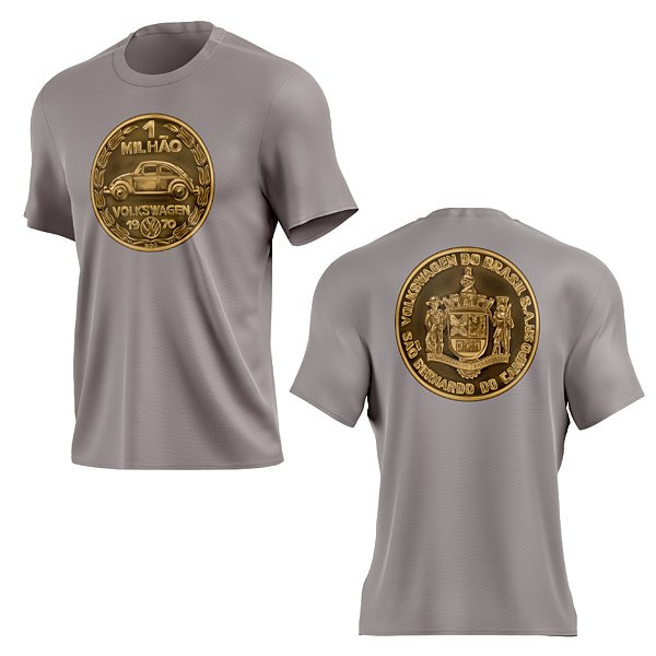 Camiseta Moeda 1 Milhão de Fusca