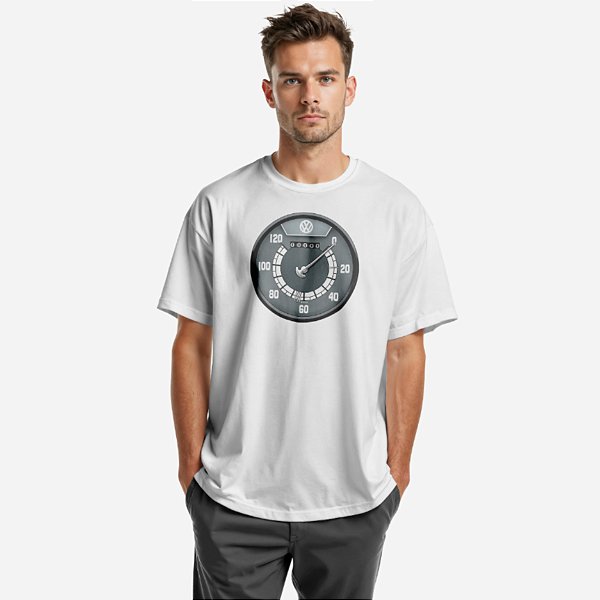 Camiseta Velocímetro de Fusca Década de 50