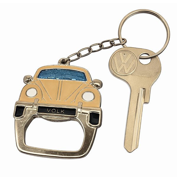 Chaveiro Fusca Bege Volkswagen - Abridor De Garrafa