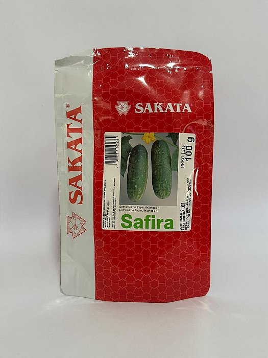 Sementes De Pepino Caipira Safira - 100 Gramas - Sakata