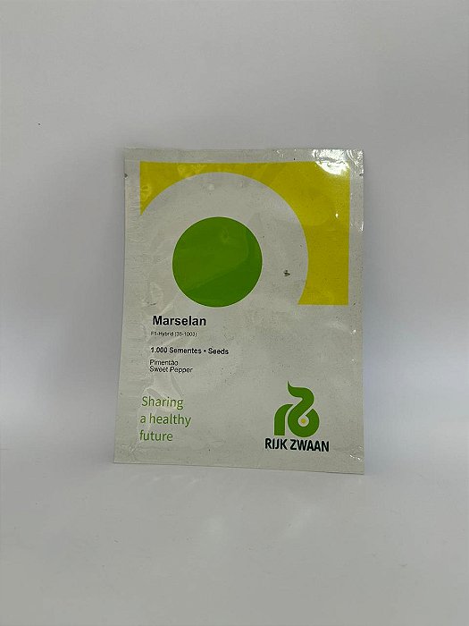 Semente de Pimentão Marselan 1.000 sementes - Rijk Zwaan