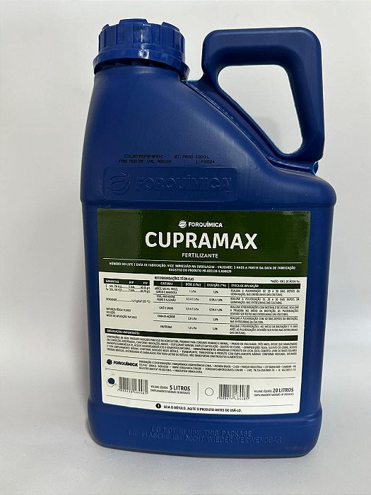 Cupramax 5Lt - Forquímica