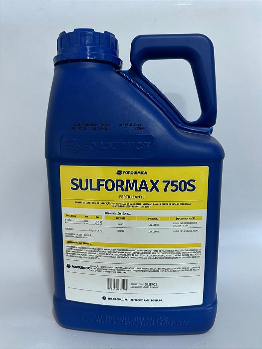 Sulformax 750S 5Lt - Forquímica