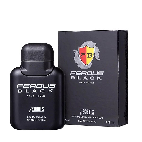 Ferous Black I-Scents Eau de Parfum - Perfume Masculino 100ml