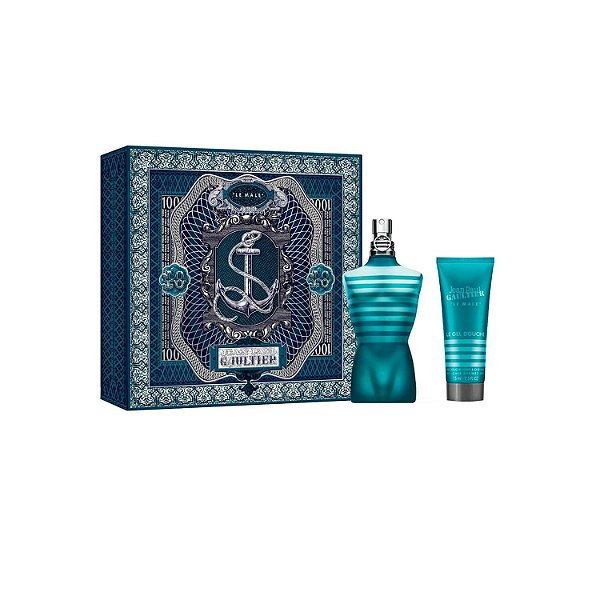 Kit Jean Paul Gaultier Le Male Masculino Eau de Toilette 125ml + Shower Gel 75ml