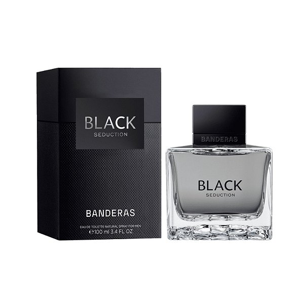 Seduction in Black Banderas Eau de Toilette Perfume Masculino 100ml