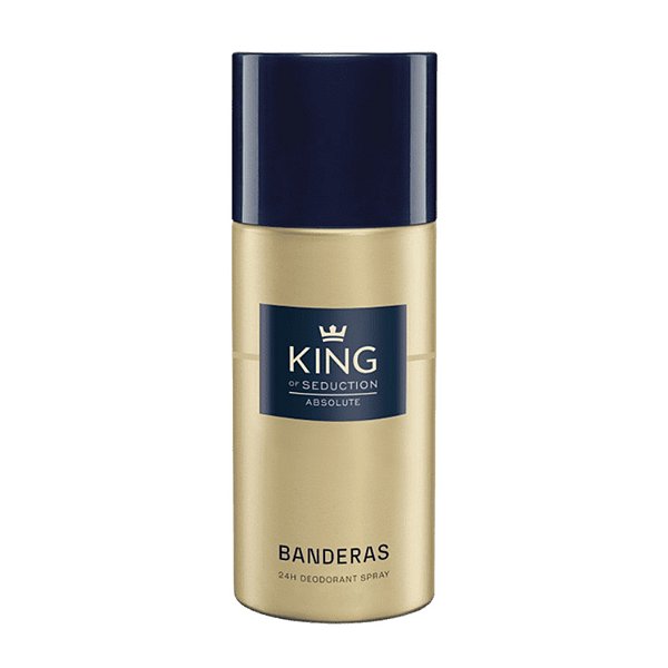 Banderas Seduction King of Absolute - Desodorante Masculino 150ml