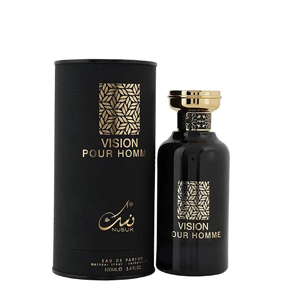Nusuk Vision Pour Homme Perfume Árabe Masculino  Eau de Parfum 100ml