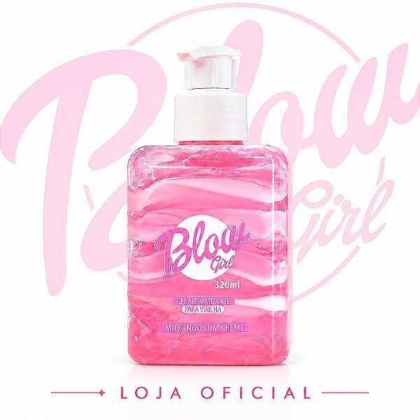 Hidratante Corporal Bifásico Morango com Creme Blow Girl 320ml Blow Girl
