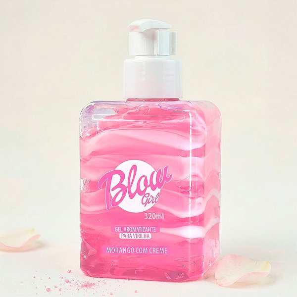 Hidratante Corporal Beijavel Morango com Creme Blow Girl 320ml Hot Flowers