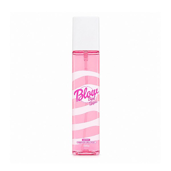 Body Splash Feminino Morango Doce Com Creme Blow Girl Alta Fixação