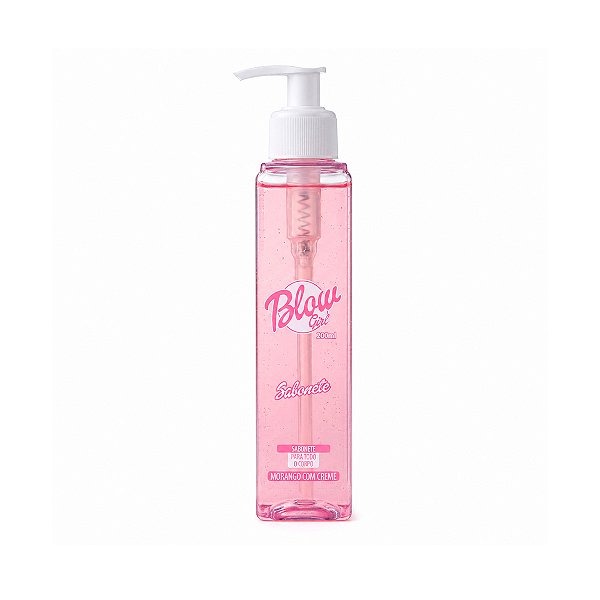 Gel De Banho Sabonete Líquido Corporal Morango Karité Blow Girl 200ml