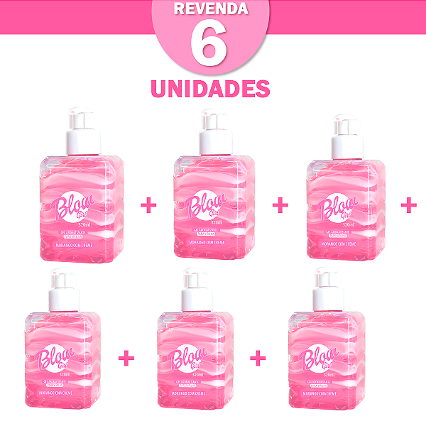 Hidratante Blow Girl Revenda – Kit com 6 Unidades para Revenda