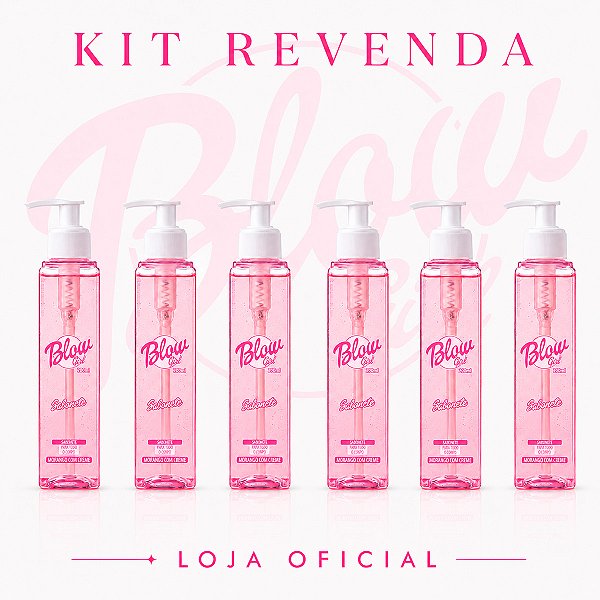 Kit Revenda Sabonete Líquido Blow Girl Morango 6 Unidades (Atacado)