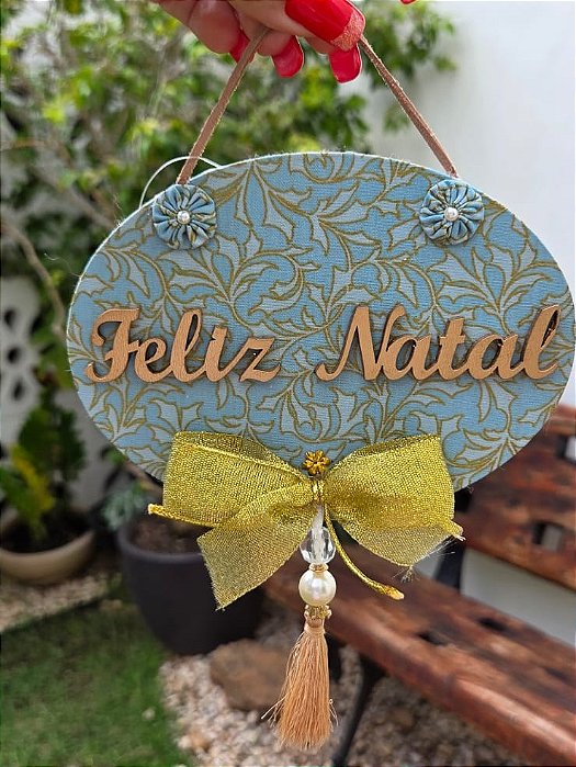 Placa Decorativa M | Feliz Natal!