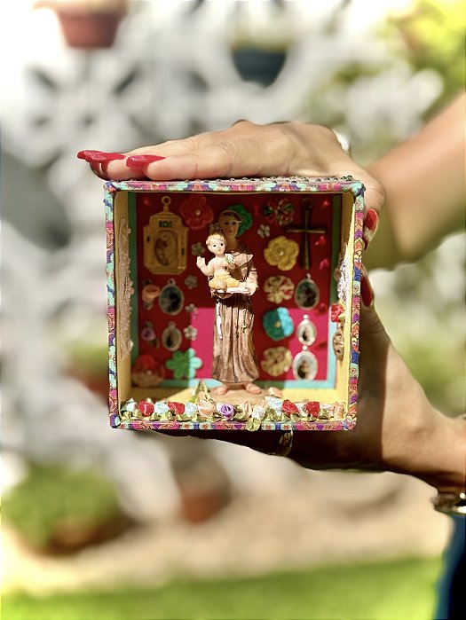 Mini Relicário | Santo Antônio