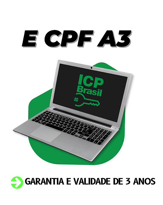 Certificado Digital e-IBAMA SISPASS A3 36 Meses de Validade Nuvem