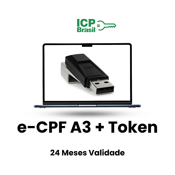 Certificado Digital Perito Grafotécnico e-CPF A3 24 Meses de Validade