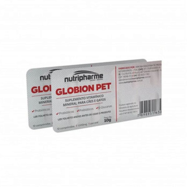 Globion Pet Cada Blister 1000mg