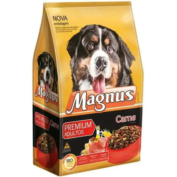 Ração Magnus Carne Cães Adultos 15 kg