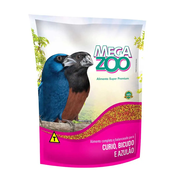 Ração para Curió, Bicudo e Azulão Megazoo 350g