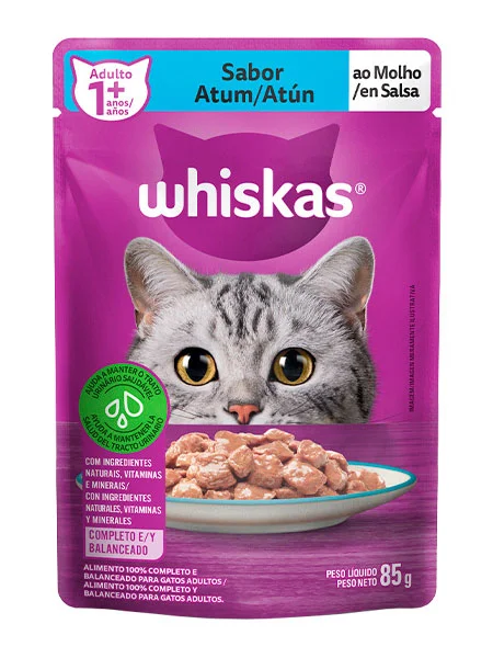 Sache Whiskas Atum 85g...