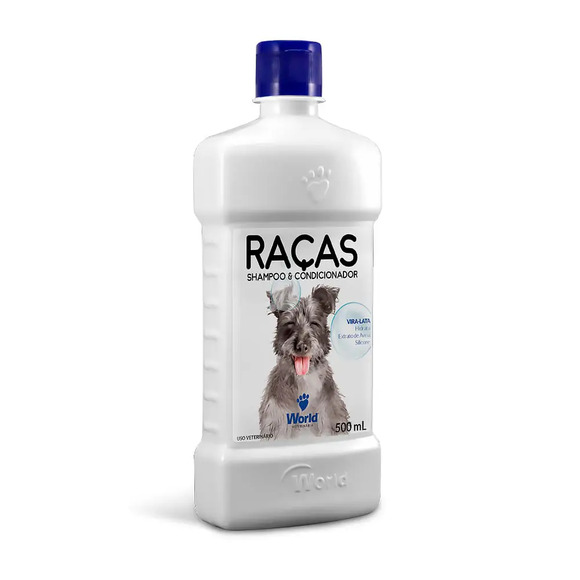 Shampoo e Condicionador World Raças Vira-Lata 500 ml