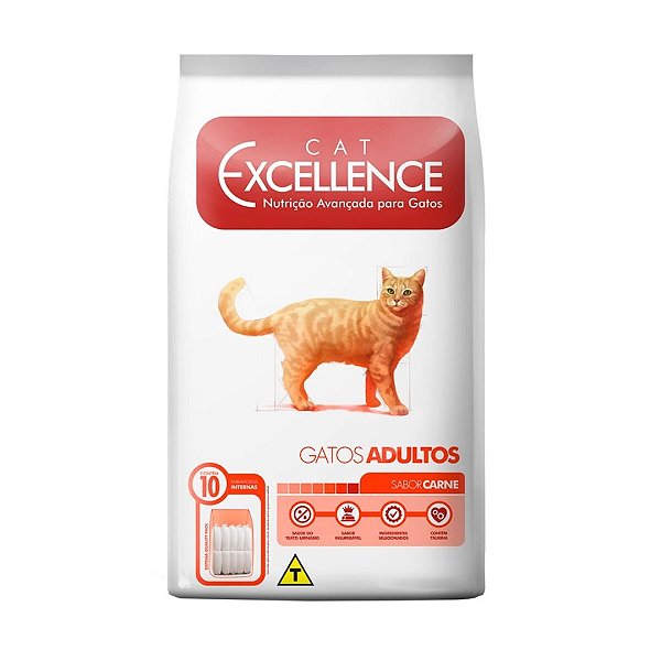 Cat Excellence Ad. Cast.carne 1 Kg...