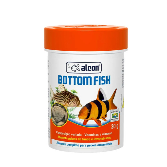 Ração para Peixe Botton Fish Alcon 30 g