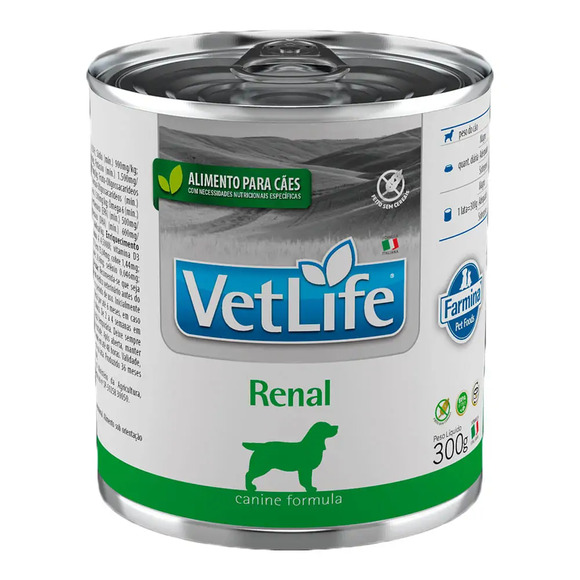 Ração Úmida Vet Life Cães Renal 300 g