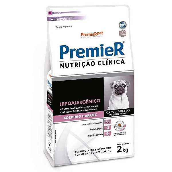 Premier Nutr Clin Caes Hipo Cord Peq Porte 2 Kg