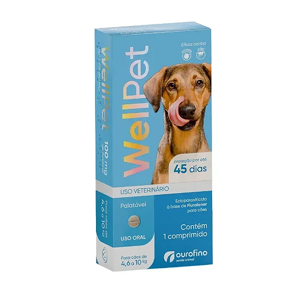 Wellpet P 4,6kg > 10kg (100mg)