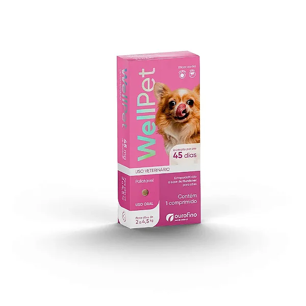 Wellpet Pp 2kg > 4,5kg (45mg)