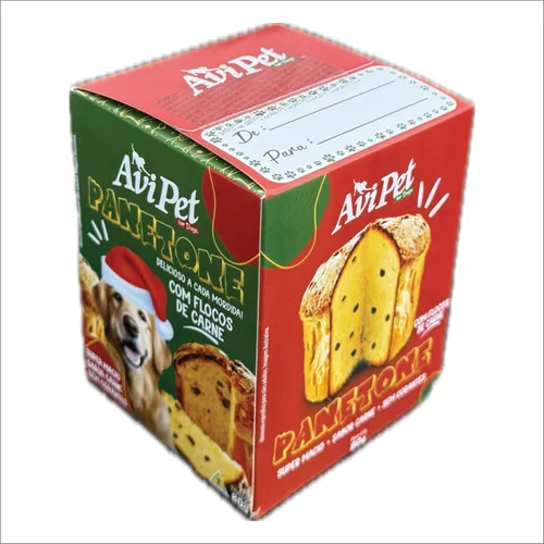 Panetone Avipet Carne 80gr - Natal01