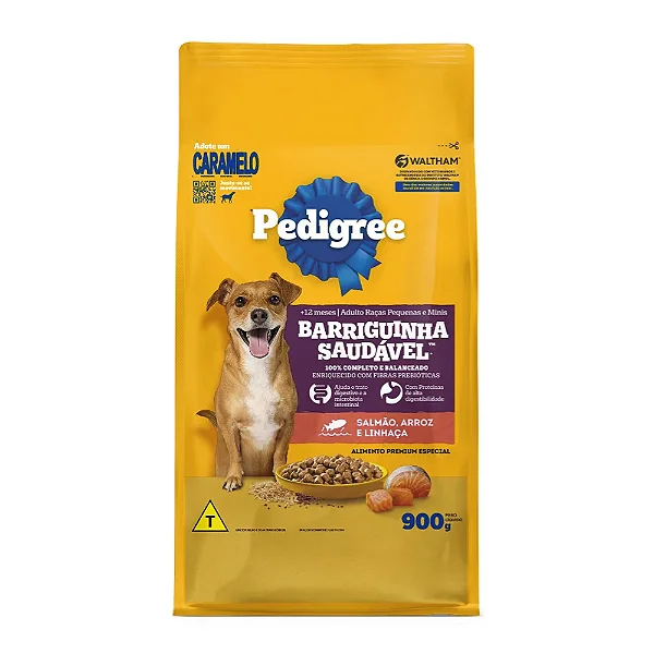 Pedigree Bs Dry Pct 900g Rp Ad Salmao(e)