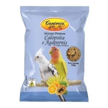 Cantoria Calopsita E Agarponis 500g