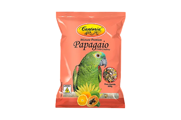 Cantoria Papagaio Pct 500g