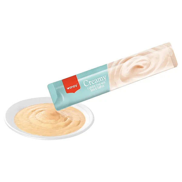 Wanpy Creamy Atun E Bacalhau